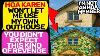 Smug HOA Karen Think They OWN my Land! I'm not an HOA Member! I Am the Owner  r/MaliciousCompliance