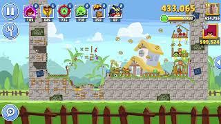 Angry Birds Friends Level 7 Tournament 1437 three stars NO POWER-UP walkthrough 2024-08-22