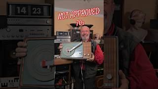 70s Vintage SUPRAPHON GE100 Record Player NOT APPROVED PROTOTYPE - NEVER IN SALE