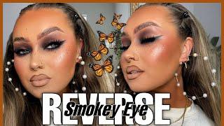 GRWM | Full Glam REVERSE SMOKEY EYE 