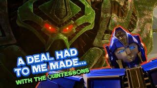 How the Quintessons and Sentinel Prime's deal works | How Sentinel Prime gain Quintessons' trust ?