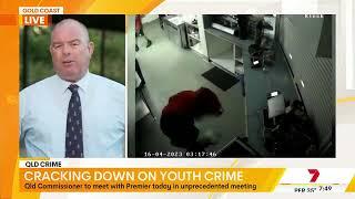 CH 7 Sunrise interview youth crime crackdown with Dr Terry Goldsworthy