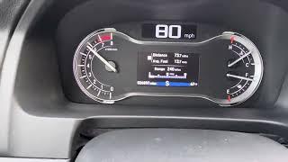 2023 Honda Ridgeline HPD  AWD 35-100 MPH   acceleration test