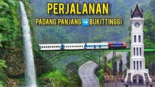 PERJALANAN DI RANAH MINANG NAN INDAH‼️DARI KOTA PADANG PANJANG MENUJU BUKITTINGGI SUMATERA BARAT