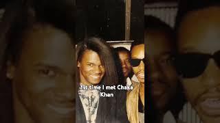 1st time I met #chakakhan #iskyyradio #blackhistory #miketyson #eddiemurphy #jodywatley