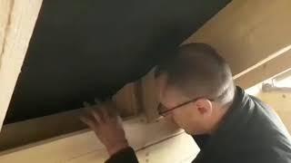 Крепление стропильной системы к срубу