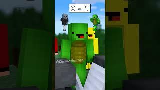 MAIZEN Team vs Illager Team - MAIZEN Minecraft Animation #shorts