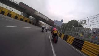 Macau Grand Prix 2015. Ben Wylie Bimota BB3