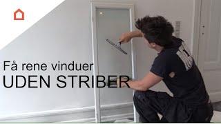 Sådan pudser du vinduer som en professionel