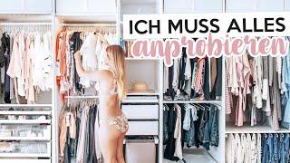 Ich PROBIERE ALLES aus meinem KLEIDERSCHRANK an  Kleiderschrank ausmisten | Kleinstadtcoco