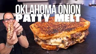 THE OKLAHOMA ONION BURGER PATTY MELT (OMG!) SAM THE COOKING GUY