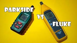 Parkside vs Fluke Temperature and Humidity Meter - PKM A1