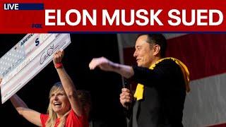 BREAKING: Elon Musk sued over GOP voter money giveaway | LiveNOW from FOX