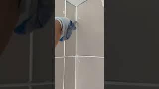  Satisfying Grout Scraping ASMR - Perfect Finish for Tiled Walls!