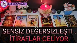 ERİL - SENLE İLGİLİ DÜŞÜNCESİ  SENSİZ DEĞERSİZLEŞTİ  İTİRAFLAR GELİYOR #tarotfalı #keşfet