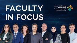 Introducing KAUST Faculty in Focus - Fall 2022