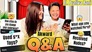 Asking AWKWARD QUESTIONS FT. PRATIVA RANI DON ~ HILARIOUSLY FUNNY ~ Xorem & Gracy