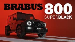 BRABUS 800 SUPERBLACK.THE ICON RETURNS.