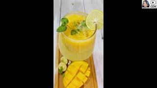 Mango Mojito Recipe | Mango Lemonade | Mango Mocktail | Refreshing Summer Drink Recipe #mango