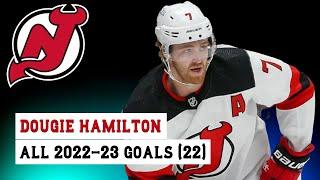 Dougie Hamilton (#7) All 22 Goals of the 2022-23 NHL Season