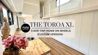 Ruru Tiny Homes: Custom built three bedroom tiny home on wheels