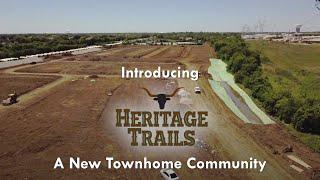 New Townhome Community in Lewisville, TX - Heritage Trails