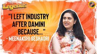 "INDUSTRY TOOK DAMINI'S SUCCESS VERY WELL"-MEENAKSHI SHESHADRI |THE LEGENDS PART 2|RJ DIVYA SOLGAMA