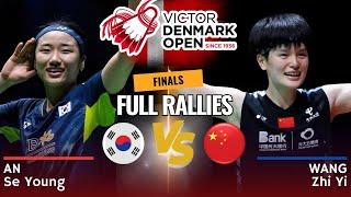 An Se Young (KOR) vs Wang Zhi Yi (CHN) - F |  Denmark Open 2024