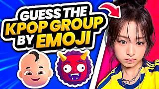 GUESS THE KPOP GROUP BY EMOJIS ⭐️ | KPOP QUIZ 2025