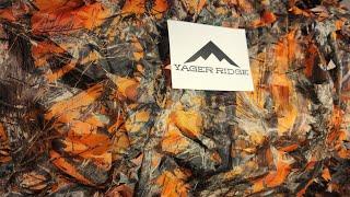 New camouflage. See3D blaze orange leafy suit review.  @see3dcamo448 @YagerRidge