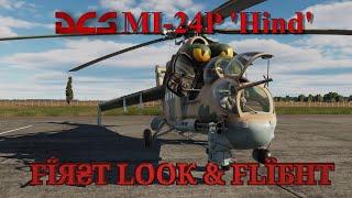 DCS MI-24P Hind - First Look & Flight