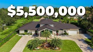 Brand New $5.5 Luxury Mansion - With Hidden Features? | South Miami Real Estate