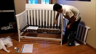 Assemble and Install Graco Rory Convertible Crib