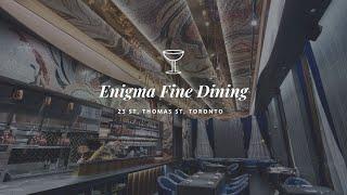 In The Know Local - Vivien Sharon Visits Chef Quinton Bennett of Enigma Fine Dining.