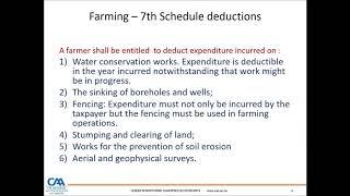 Taxation of Farmers