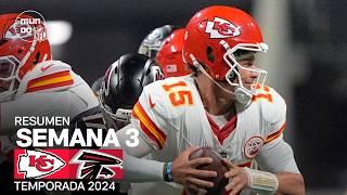 Kansas City Chiefs vs. Atlanta Falcons | Semana 3 - NFL 2024 | Highlights Resumen en español