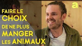 "Faire le choix de ne plus manger les animaux", Interview Guillaume Corpard TV SUISSE