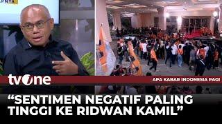 Sentimen Netizen Medsos Tentang Debat Pamungkas Pilkada Jakarta | AKIP tvOne