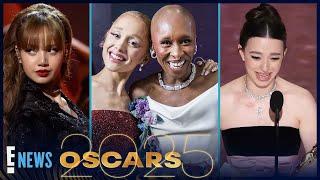 Oscars 2025 Must See Moments: Shocking Wins, Viral Performances & More | E! News