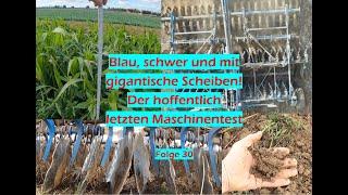 Blau, schwer und gigantische Scheiben, der hoffentlich letzte Maschinentest. Lemken Rubin