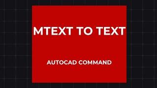 MText to Text - CCcadTools | AutoCAD