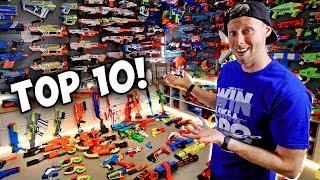 Top 10 NERF GUNS you NEED to buy!