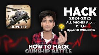 HOW TO HACK MOD GUNSHIP BATTLE 3D 2024-2025 ALL PHONES V.10,11,12,13,14,15, HyperOS WORKING