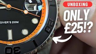 THIS 200M DIVE WATCH FOR £25...