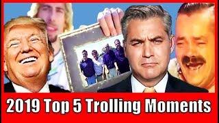 Top 5 Trolling Moments in 2019 by President Trump (#topfive)