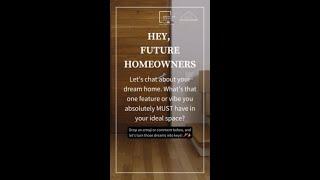 Hey, future homeowners!