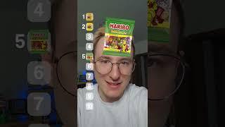 Die BESTEN Gummibärchen von Haribo sind... #haribo #ranking #deutsch #german