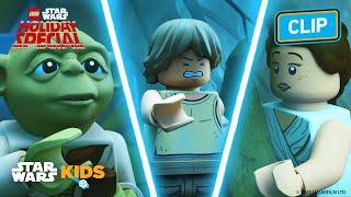 Rey + BB-8 + Yoda + Luke Skywalker =  | LEGO Star Wars: Holiday Special
