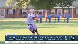 Ryan Ling's move back to quarterback has Schoolcraft excited for season