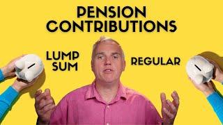 Master Your Pension: Choosing Between Lump Sum and Regular Contributions